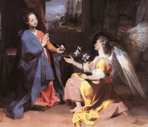 Barocci - Our Lady and the Angel Gabriel