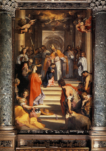 Barocci Presentation of the Madonna